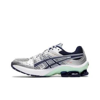 Asics Gel Kinsei OG Slip Resistant, Abrasion Resistant, Breathable Low Top Running Shoes Women's Silver Gray