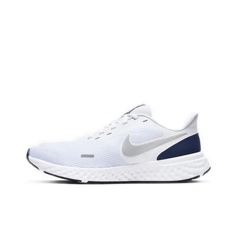 Nike Revolution 5 White Midnight Navy-0