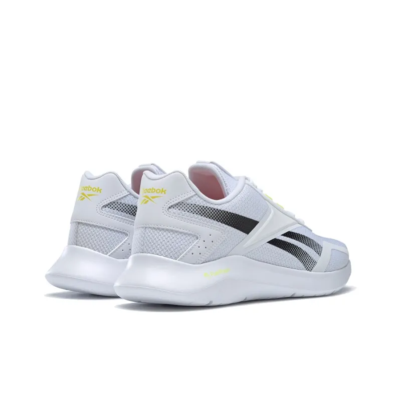 Reebok Energylux 2.0 Cushioned Slip-Resistant Low-Top Running Shoes Unisex White Black-4