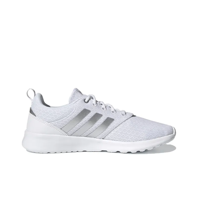 Adidas Qt Racer 2.0 White Silver Metallic Women's-1