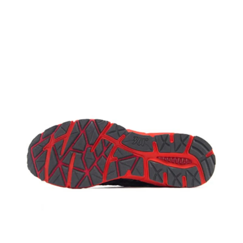 361° Q-Bounce International Thread Ortega2 Cushioned Slip-Resistant Low-Top Running Shoes Men's Black Red-5