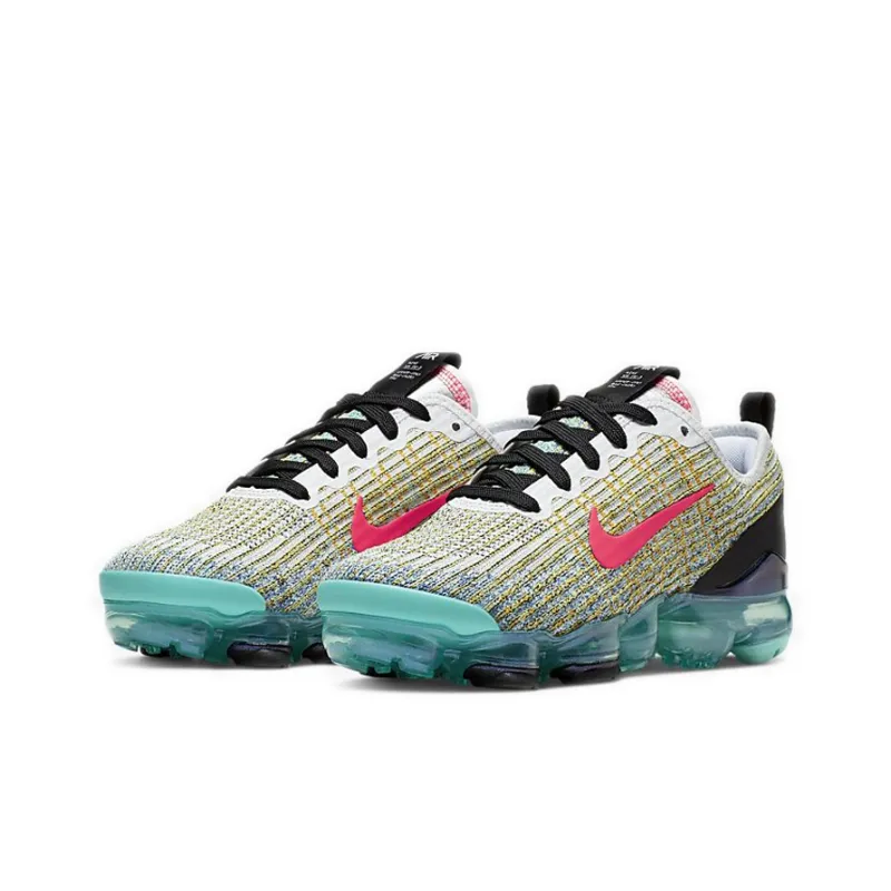 Nike Air VaporMax Flyknit 3 White Hyper Turquoise GS-2
