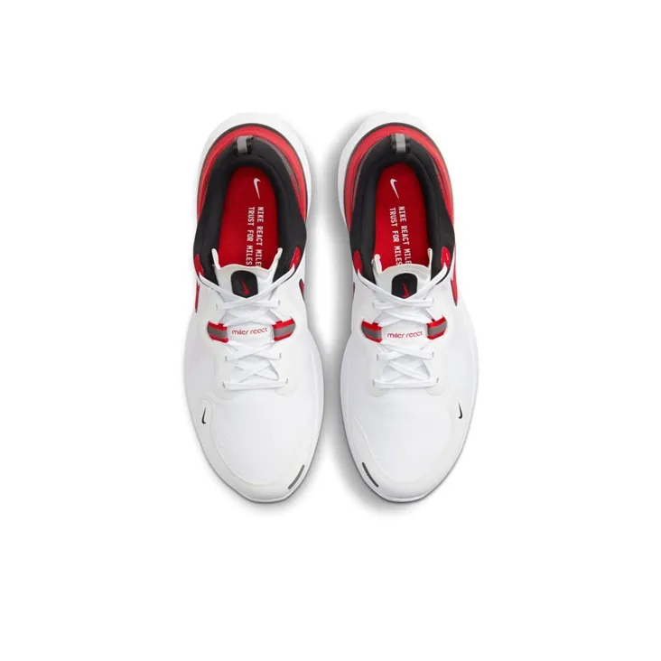 Nike React Miler White/Red/Black-3