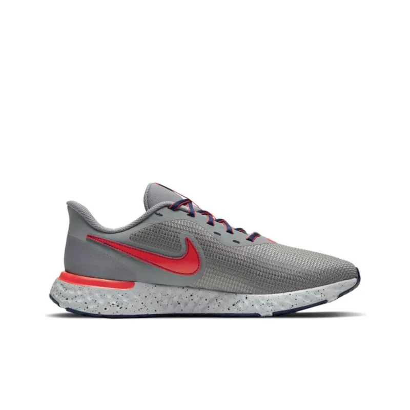 Nike Revolution 5 Ext Grey/Red-1