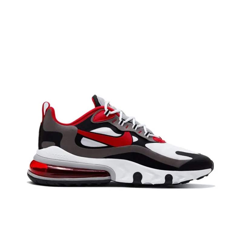 Nike Air Max 270 React Black Iron Grey University Red-1