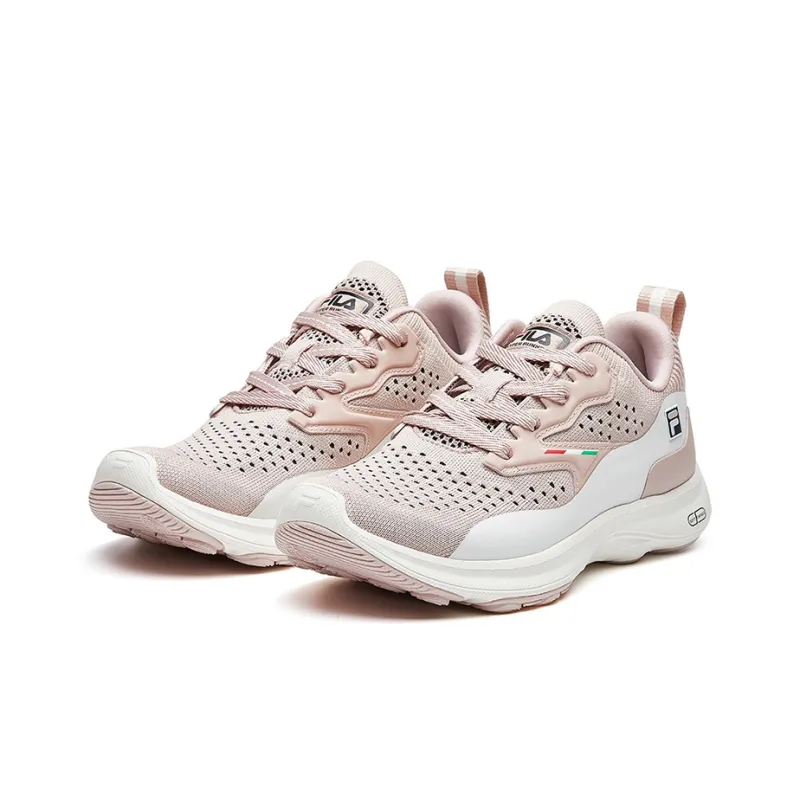 FILA Hyper Runner Cushioned Slip-Resistant Breathable Low-Top Running Shoes Women's Rose Smoke-2