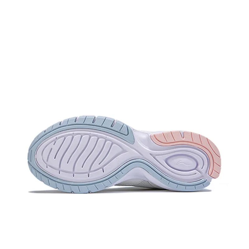 LiNing Low-Top Running Shoes Women's Mist White-4