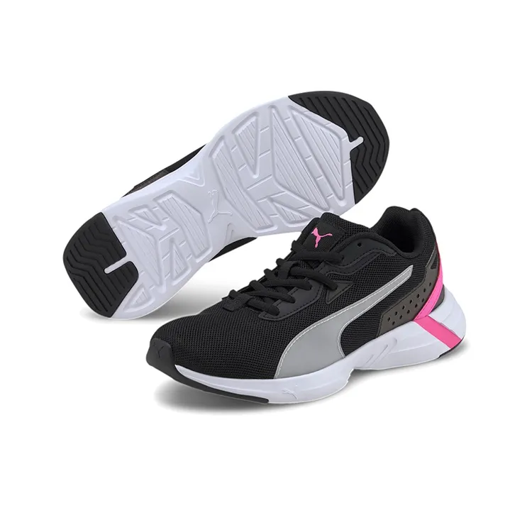 PUMA Space Runner 'Black Luminous Pink' Women's-2