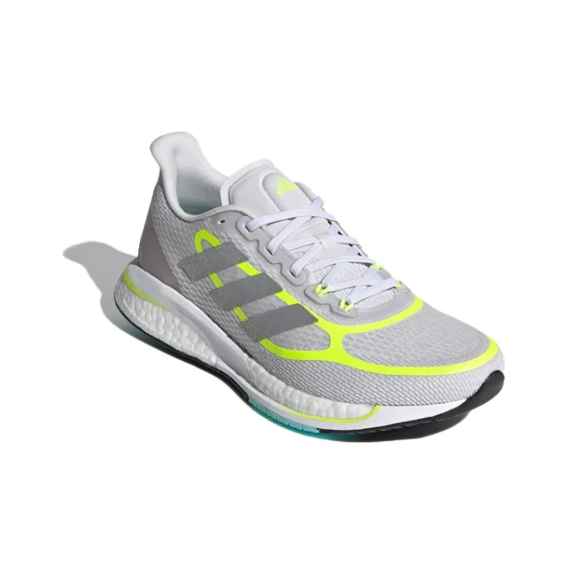 Adidas Supernova Grey Solar Yellow Women's-2