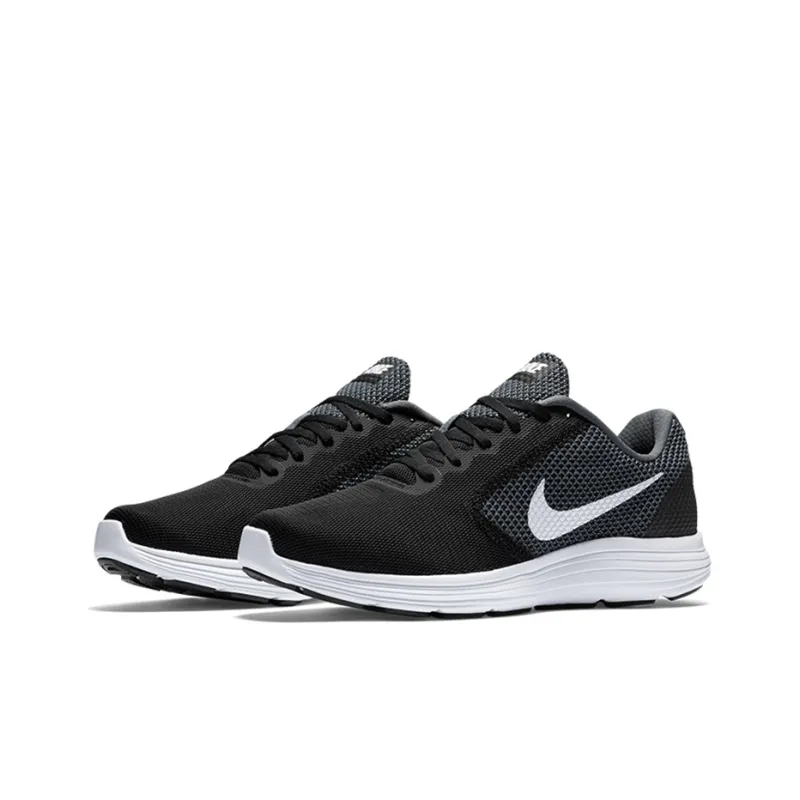 Nike Revolution 3 Dark Grey/White Black-2