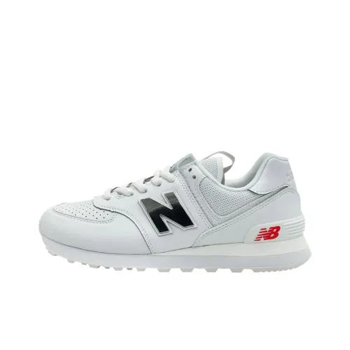 New Balance 574 White Neo Flame