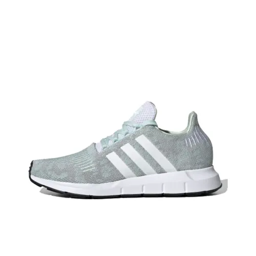 Adidas Originals Swift Run Running Shoes Women's Low-Top White/Grey/Brown