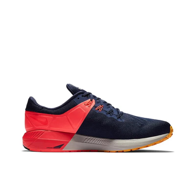 Nike Air Zoom Structure 22 'Blackened Blue Orange Peel'-1