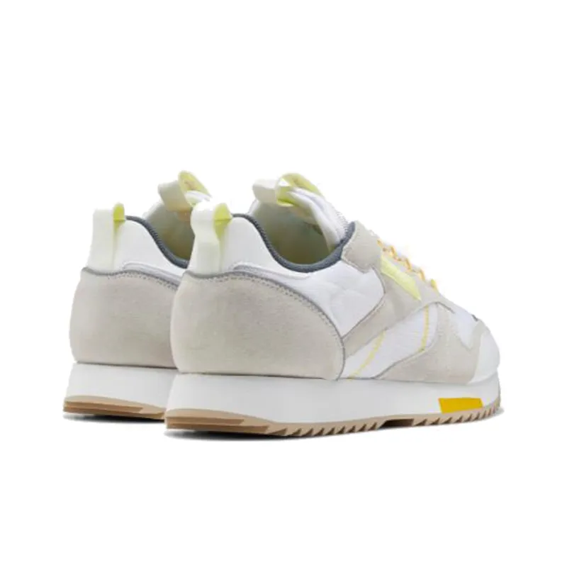 Reebok Classic Leather Ripple Trail Sneakers White/Grey-3