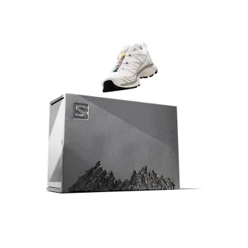 SALOMON XT-6 Running Shoes Unisex Low-Top White