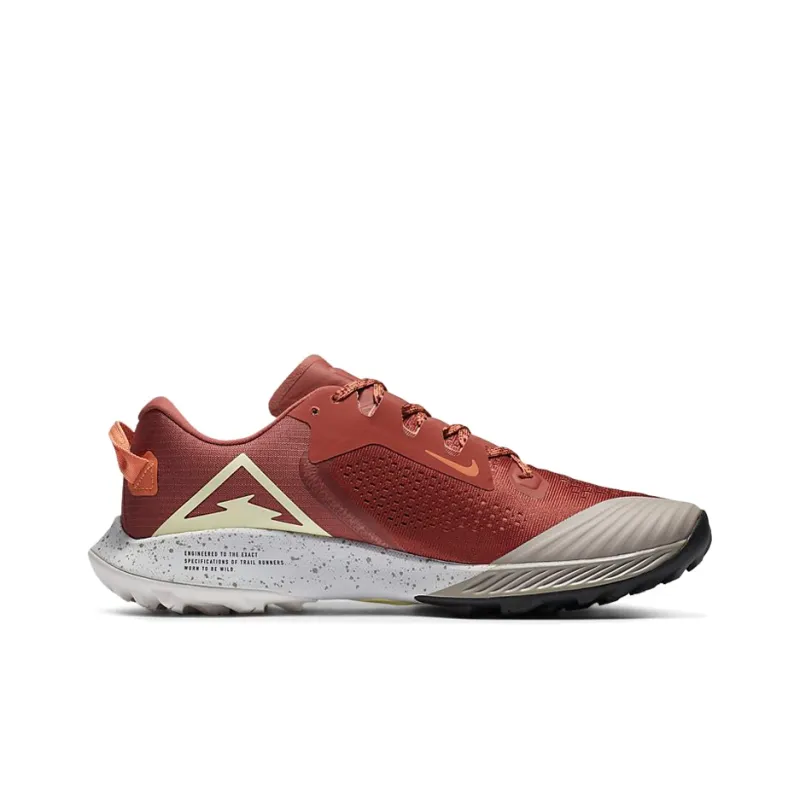 Nike Air Zoom Terra Kiger 6 Cushioned Slip Resistant Low Top Running Shoes Men's Taupe-1