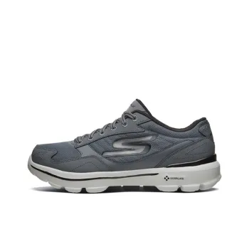 Skechers Go Walk 3 Slip-Resistant Breathable Low-Top Casual Running Shoes Men's Charcoal