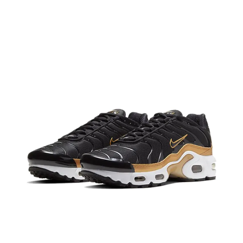Nike Air Max Plus Black Metallic Gold GS-2