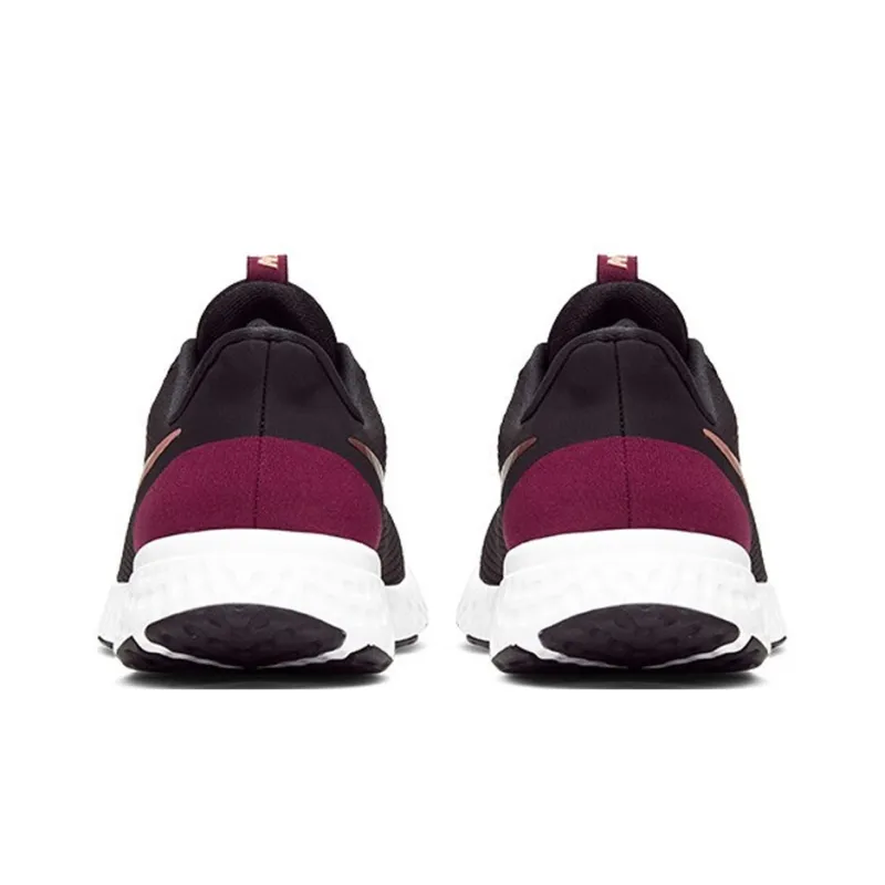 Nike Revolution 5 Black/Purple/Gold Women's-4