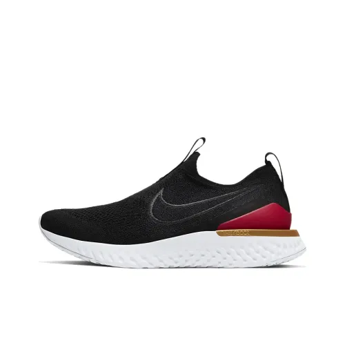 Nike Epic Phantom React Flyknit 'Black University Red' Women's