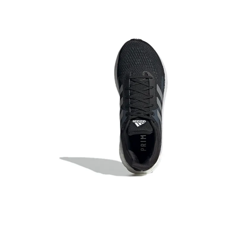 Adidas Solar Glide 3 Breathable Low-Top Running Shoes Women's Black Silver-4
