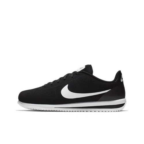 Nike Cortez Running Shoes Men Low-Top Black/White