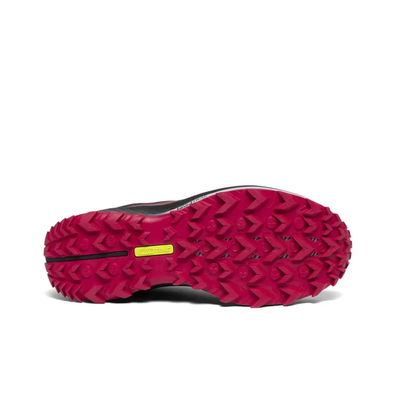 Saucony PEREGRINE 10 Running Shoes Women's Low-Top Black Red-4