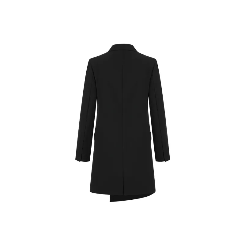 MO&CO Long Sleeved Dresses Women's Black-1