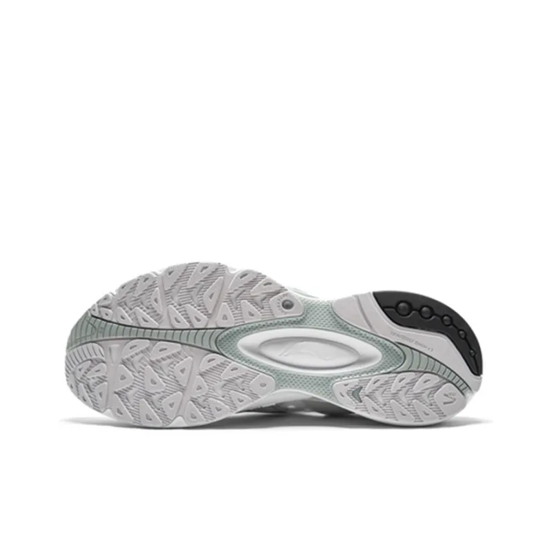 LiNing V8 Non-slip Lightweight Low-Top Running Shoes Men's Bellflower Grey-4