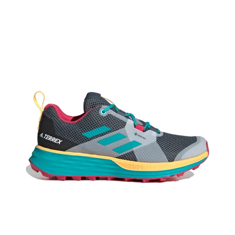 Adidas Terrex Two Gore Tex Trail 'Hi Res Aqua Gold' Women's-1