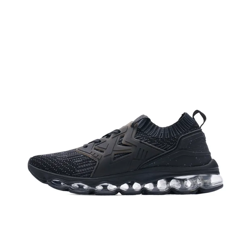 XTEP Running Shoes Women's Low Top Black-0