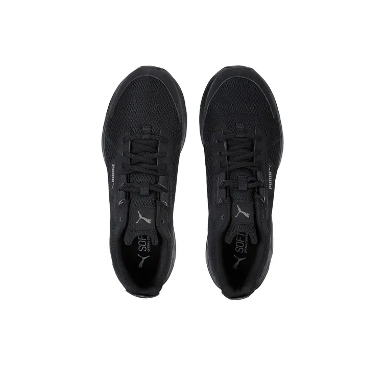 PUMA Space Runner Alt SoftFoam 'Black White' Women's-2