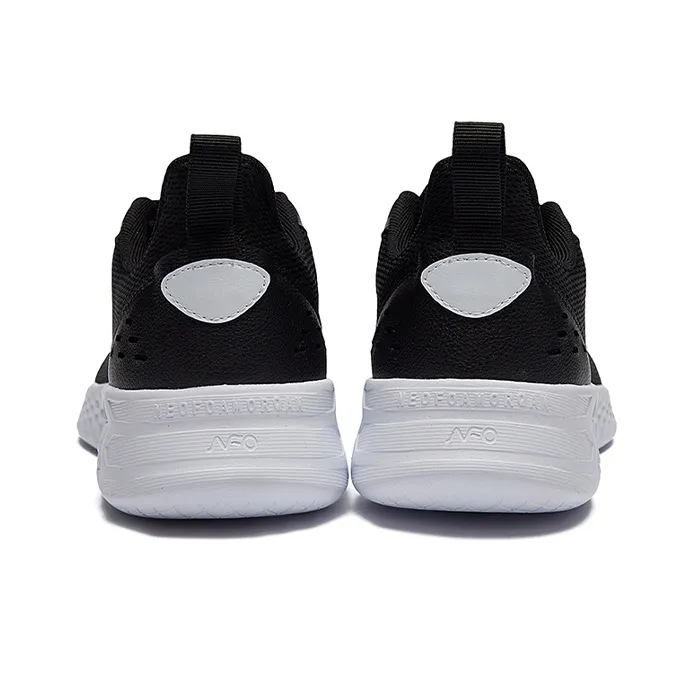 361° NFO Low Top Running Shoes Men's Black White-2