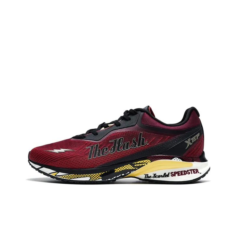 XTEP Low Top Running Shoes Men's Red Black-0