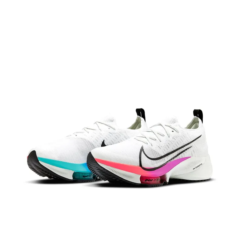 Nike Air Zoom Tempo Next% Flyknit White Hyper Violet Flash Crimson-2
