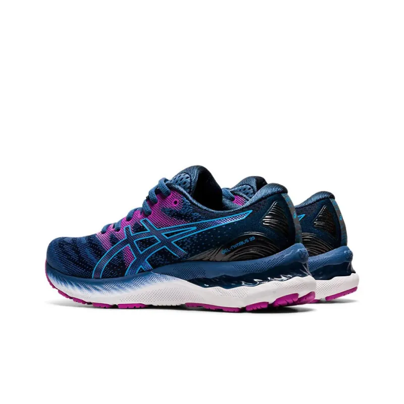 Asics Gel Nimbus 23 Wide 'Digital Aqua Plum' Women's-2