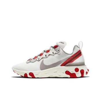 Nike React Element 55 Sail Phantom University Red Women's