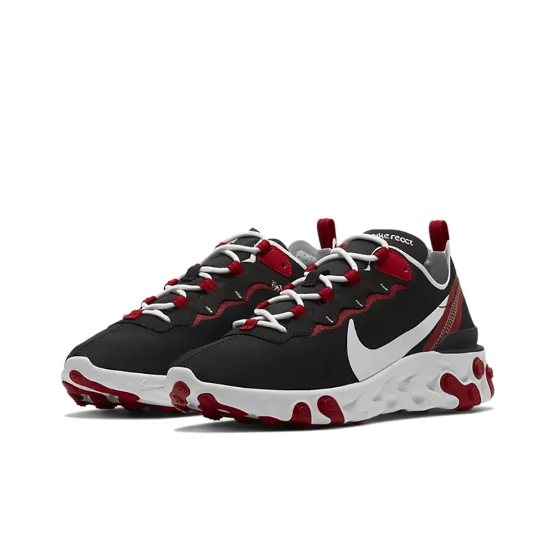 Nike React Element 55 Black Gym Red Women's-2