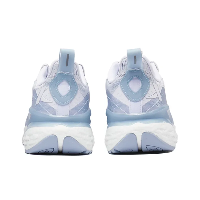 XTEP Dynamic Foam Slip Resistant, Abrasion Resistant, Breathable Low Top Running Shoes Men's White Blue-2