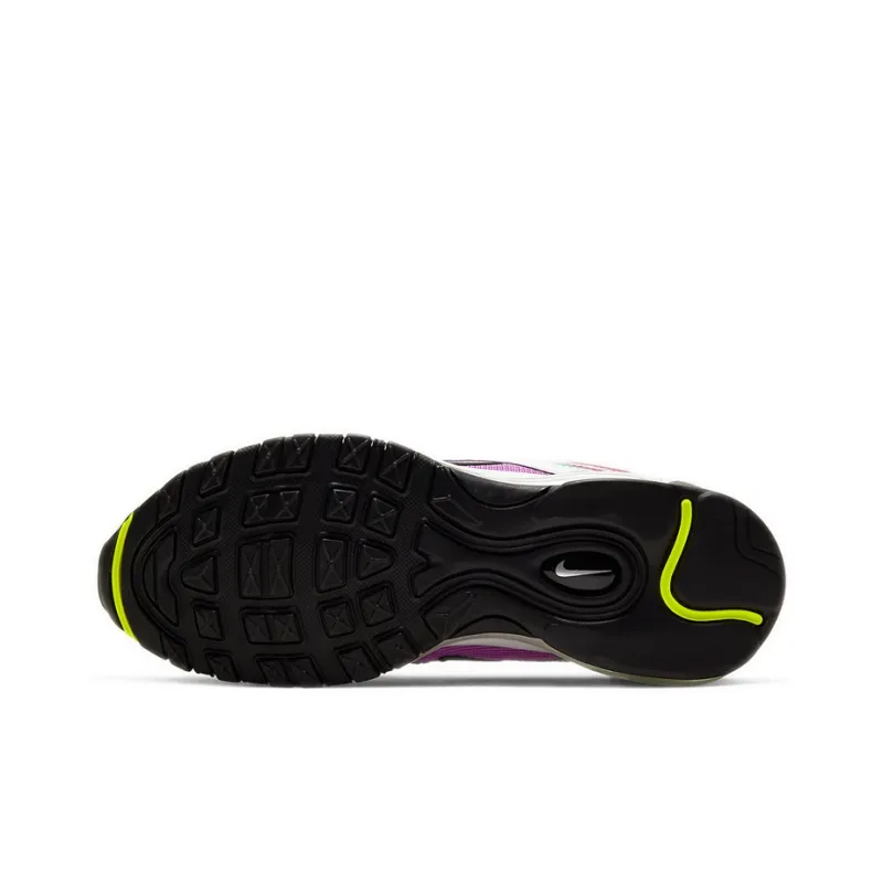 Nike Air Max 97 White Electro Green Fuchsia Glow Women's-5