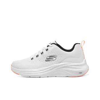 Skechers Vapor Foam Cloud Trace Cushioning Breathable Lightweight Low Top Casual Shoes Women's White