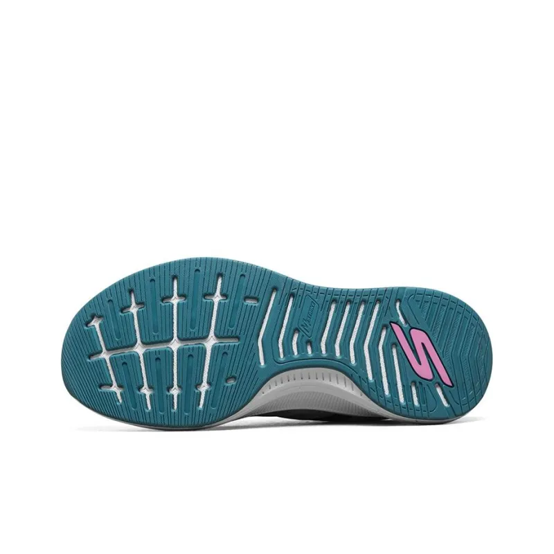 Skechers Go Run Pulse Shock Absorbers Slip Resistant, Abrasion Resistant, Breathable Low Top Running Shoes Women's Gray-4