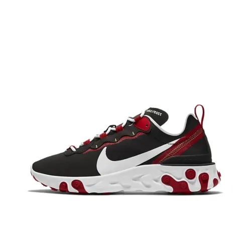 Nike React Element 55 Black Gym Red Women's