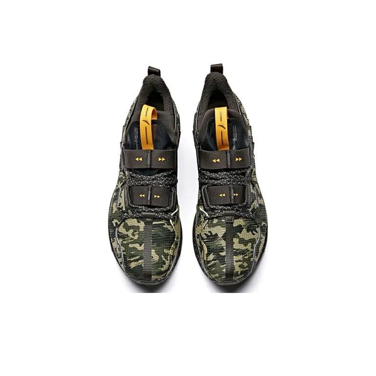 Anta A-Flashfoam Cushioning Low-Top Running Shoes Men's Camouflage-2
