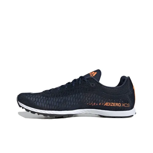 Adidas Adizero Xc Sprint Running Shoes Men Low-Top Black/White/Orange