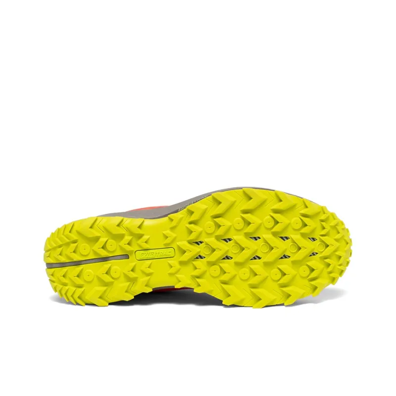 Saucony PEREGRINE 10 Running Shoes Women's Low-Top Red Gray-4