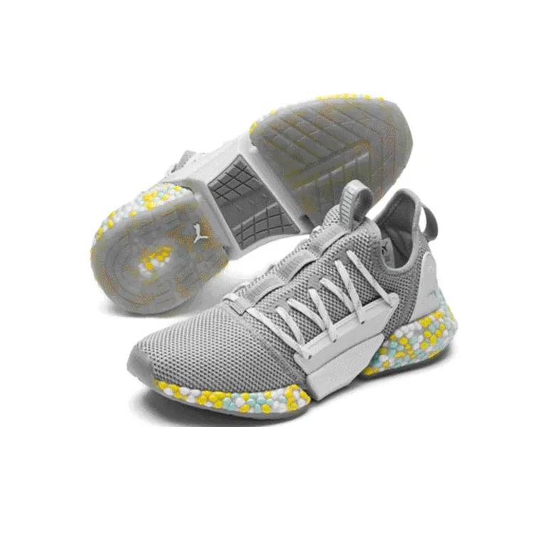 PUMA Hybrid Rocket Runner 'Grey Yellow' Women's-3
