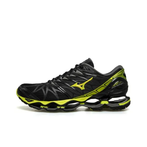 Mizuno Prophecy 7 Running Shoes Unisex Low-Top Black/Lime Green/Dark Gray