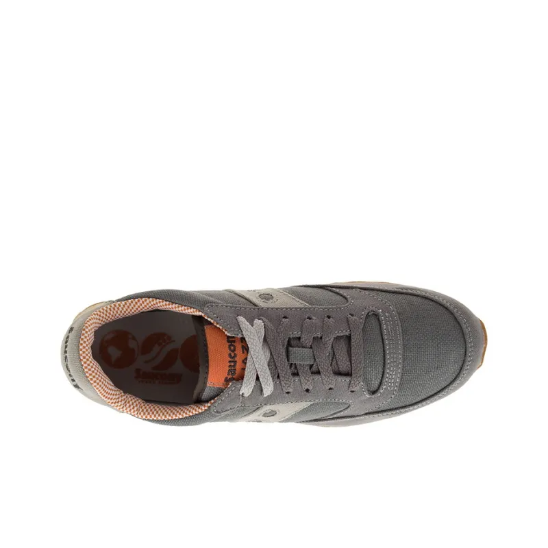 Saucony Jazz Low Vegan Charcoal Orange-3