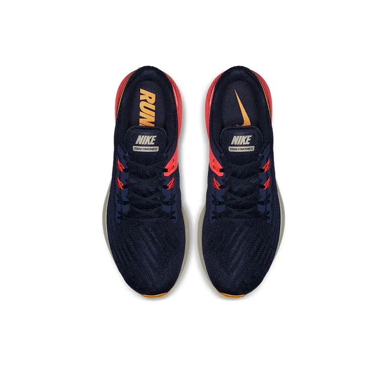 Nike Air Zoom Structure 22 'Blackened Blue Orange Peel'-3
